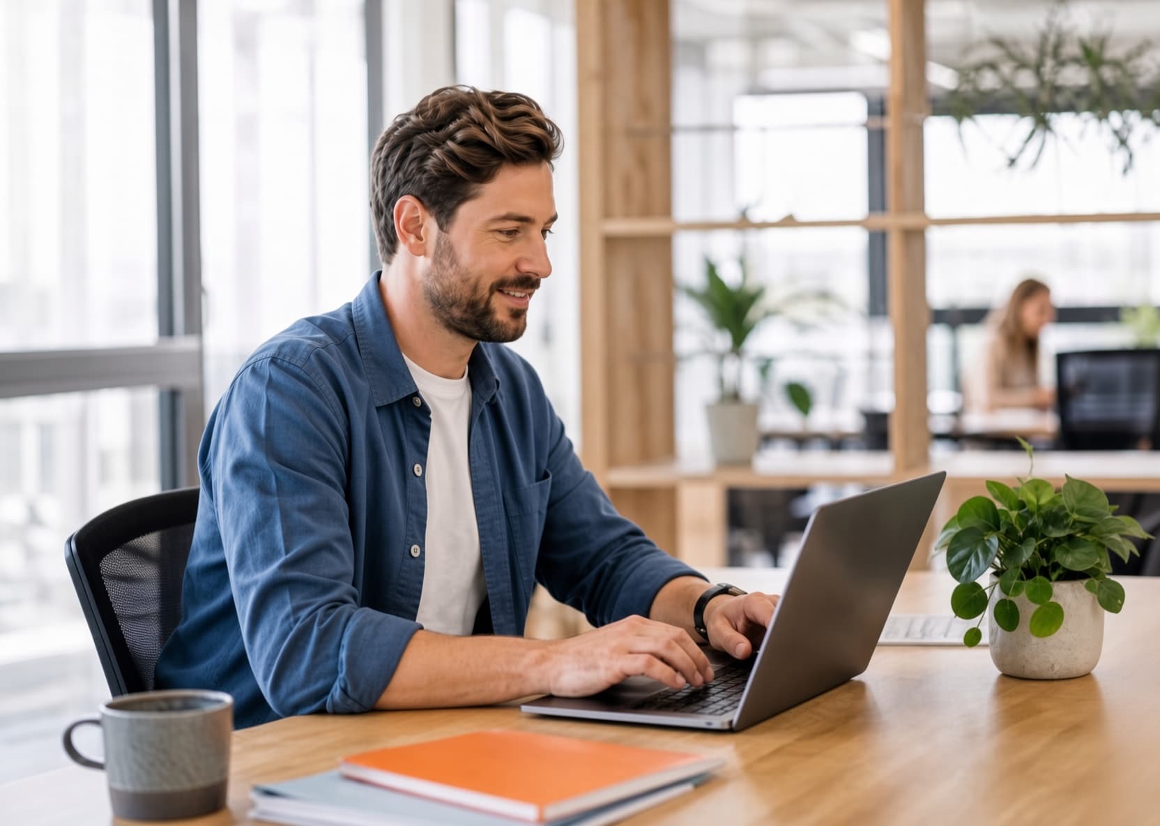HR professional creating a training game